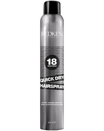 Redken Quick Dry 18 - Спрей средней степени фиксации для сохранения формы в течение дня 400 мл - hairs-russia.ru